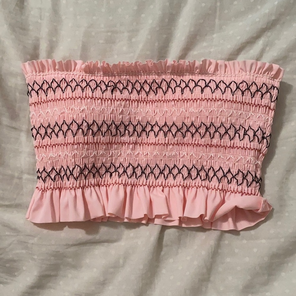 Xhilaration smocked bikini top